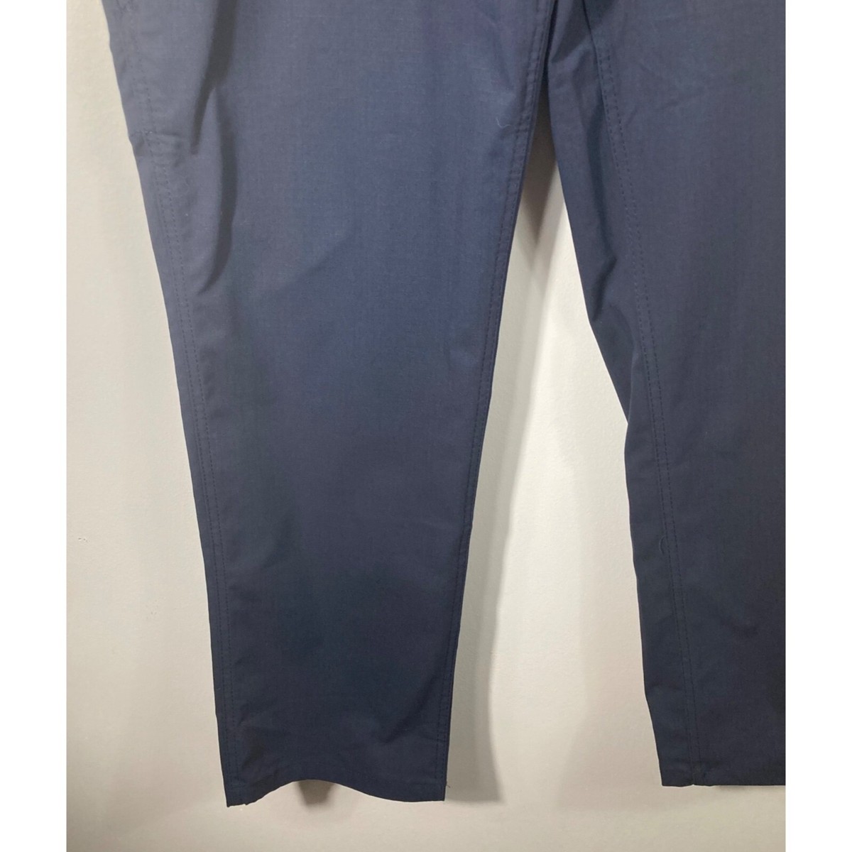 Mens Carhartt Abbott Pant Ripstop Cotton Millington Twill Navy 44 x 34 NWT View 4