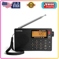 C. Crane CC Skywave 2 AM FM Shortwave NOAA Weather + Alert VHF Aviation Band