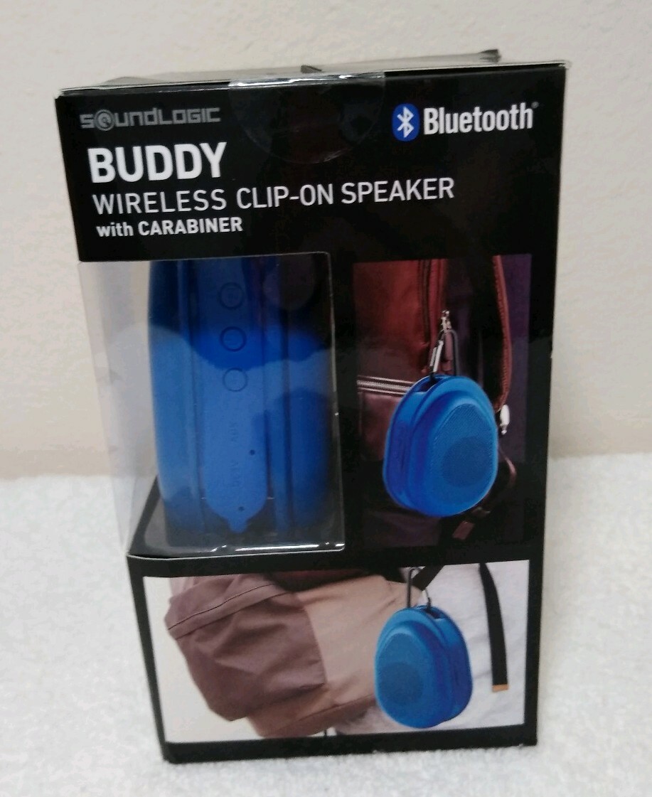 soundlogic buddy wireless clip on speaker