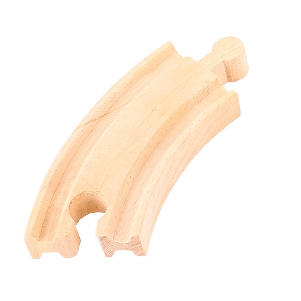 Bigjigs Rail Short Curves (Pack of 4) - Other Major Wooden Rail Brands are Compa