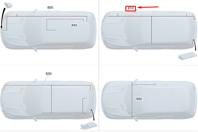 Neu MERCEDES-BENZ EQC Distronic Kabelbaum A2935405701 Original