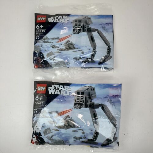 Lot of 2: Lego Star Wars 30495 AT-ST Poly Bag Sealed - Picture 1 of 2