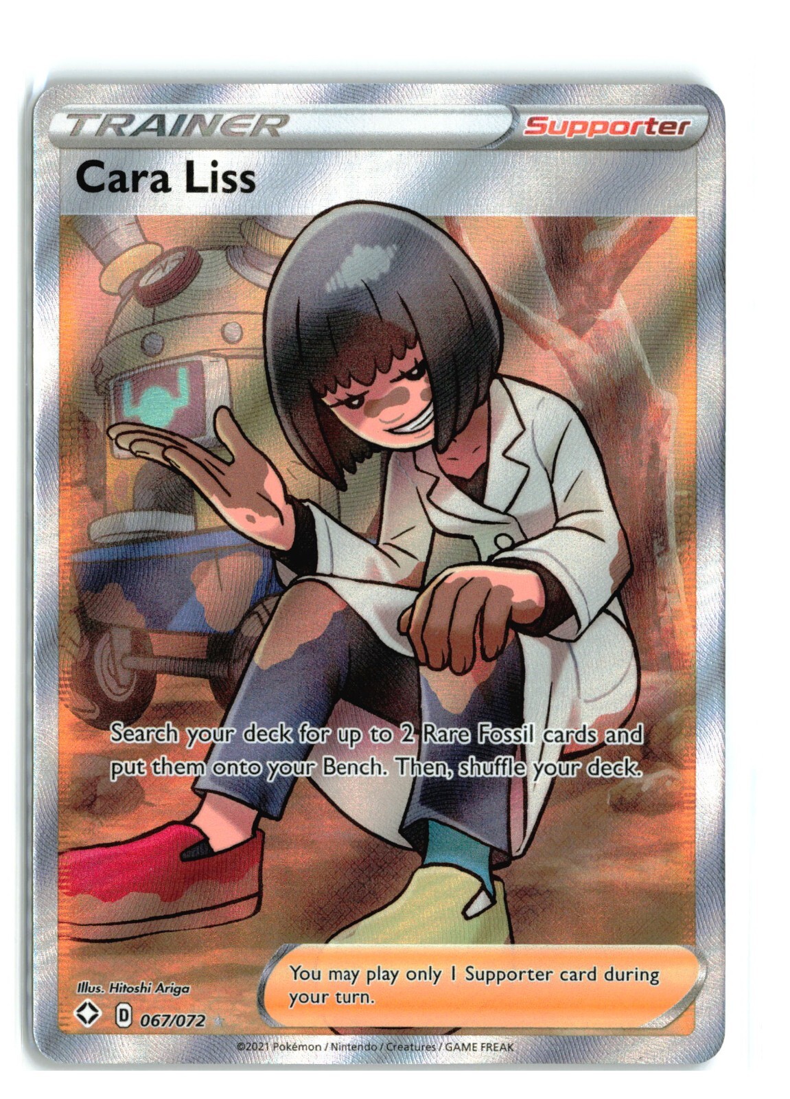 ポケモンカードゲーム Liz Cara Liss (Full Art) 067/072 Shining Fates Holo for sale online | eBay
