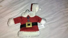 St Nicholas Square Tiny Santa Suit And Hat Suitable For Elf Shelf Or Barbie Doll
