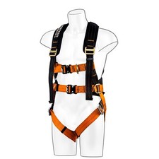 Portwest FP73 Ultra 3 Point Safety Harness Adjustable Black/Orange- XL/2X New