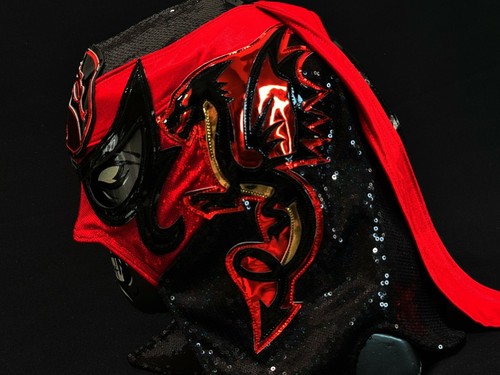 DRAGON MASK WRESTLING MASK LUCHADOR WRESTLER MASK LUCHA LIBRE MEXICANA MASK - Picture 5 of 6
