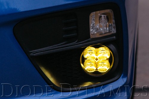 SS3 LED Fog Light Kit For 2013-2016 Honda CR-Z Yellow SAE Fog Max w/ Backlight - Picture 2 of 9