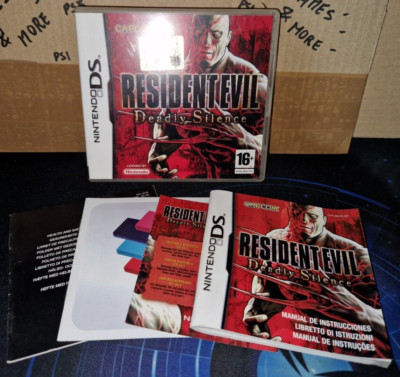   RESIDENT EVIL DEADLY SILENCE NINTENDO DS PAL ITA ORIGINAL (NO CARD GAME)