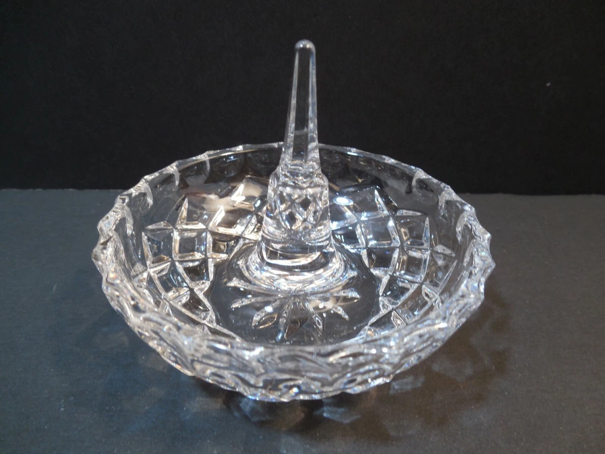 Cut glass ring sale holder