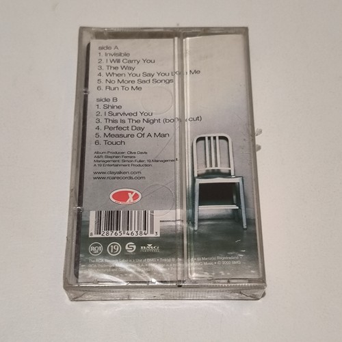 Clay Aiken - Measure of a Man 2003 - original indonesia tapes BRAND NEW - Picture 2 of 4