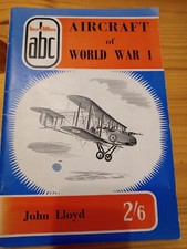 Ian Allan ABC - Aircraft of World War 1 - John Lloyd - Preface 1958 -