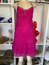 SO  Fiusha Color Dress Small