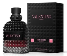 Uomo Born In Roma INTENSE by Valentino 100ml 3.4 fl oz EDP Spray New In Box