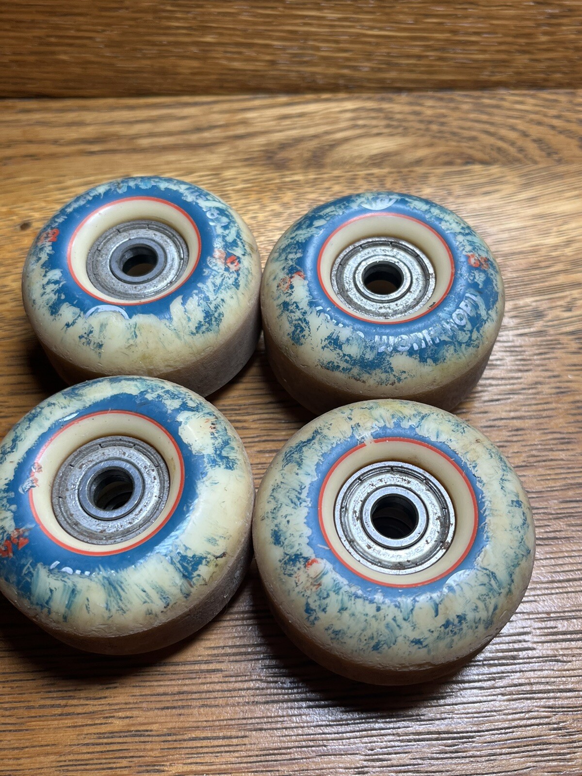 Vintage Alien Workshop Blue Skateboard Wheels Smooooth Bea Used Few times.