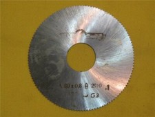 DDR Metall Kreiss&auml;geblatt PILANA - HSS - 80 x 0,8 - Aufnahme &Oslash; 22 - 128 Z&auml;hne