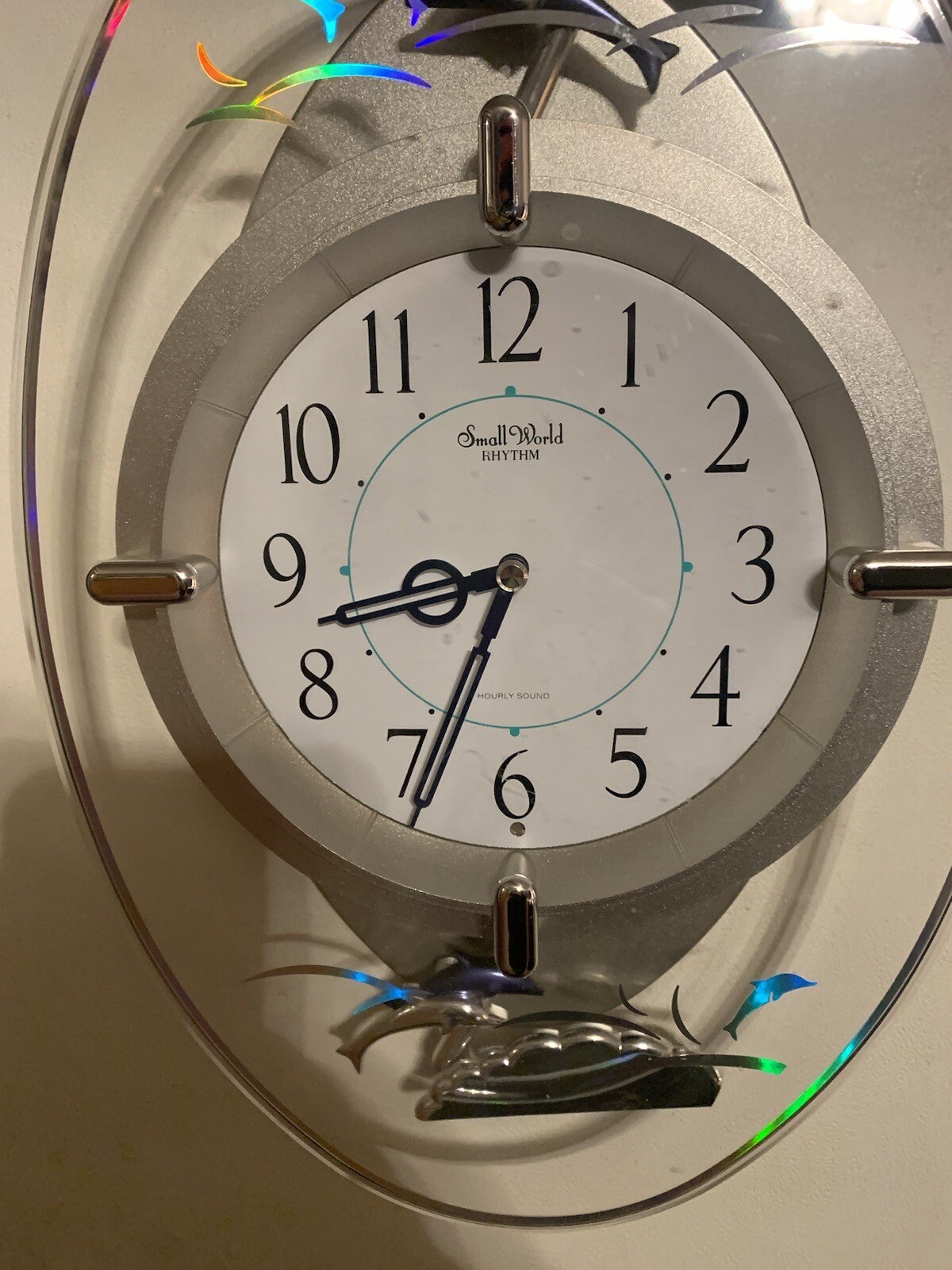 Rhythm Small World Musical Motion Wall Clock 4MJ863 Read Description eBay