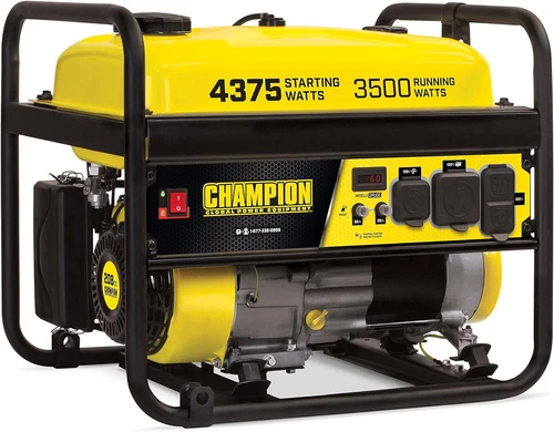 Champion Power Equipment 4375-Watt RV Ready Portable Generator with Wheel Kit