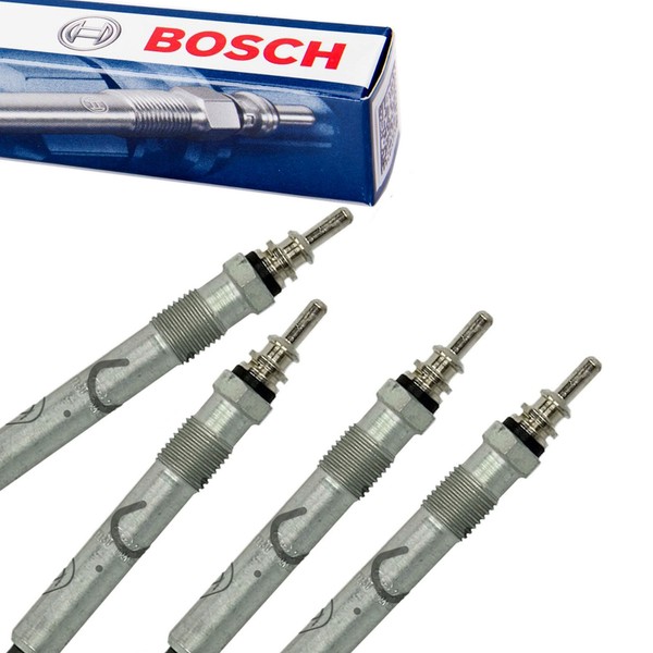 4X Bosch GlüHkerze FüR Mercedes W202 S202 S210 W210 W463 W140 MERCEDES-BENZ-image