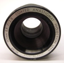 edl 50mm E.F. f/2.8 Coated Anastigmat Projection Lens