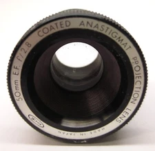 edl 50mm E.F. f/2.8 Coated Anastigmat Projection Lens