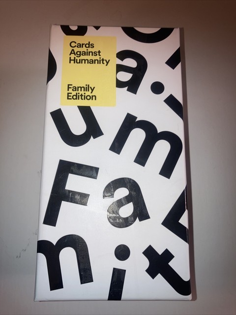 cards against humanity family edition examples