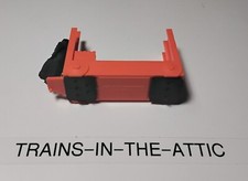 LIONEL 356-35DO BAGGAGE CART ORANGE WITH BAGGAGE MAN ACTUAL LIONEL MFG NEW