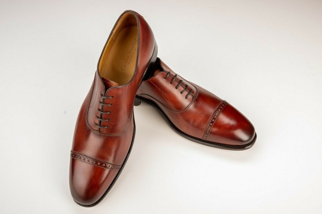 carlos santos cap toe oxford
