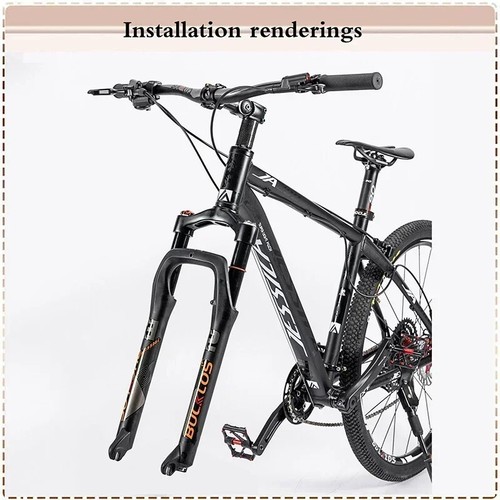 26inch 4.0'' Tire Snow Fat Bike Fork MTB Bicycle Air Suspension 9*135mm QR Fork - Picture 6 of 21