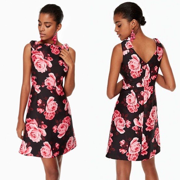 kate spade pink floral dress