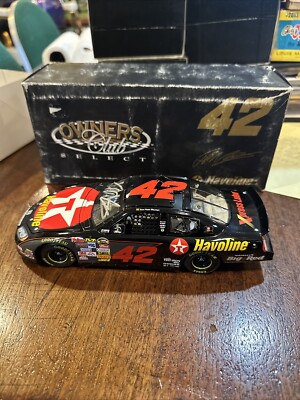 Juan Pablo Montoya #42 Texaco Havoline Owners Elite Rookie 2007 1/24 Signed