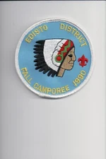 1990 Edisto District Fall Camporee patch