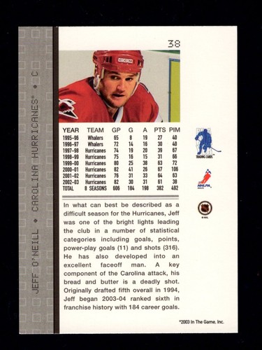 2003-04 Be A Player Memorabilia Base Hockey Cards You Pick From The List - Picture 15 of 75