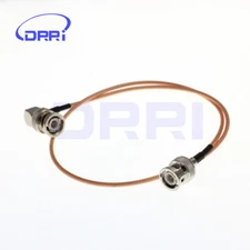 Right angle male BNC to BNC HD SDI 50 Ohm RG316 Low Loss Coax cable