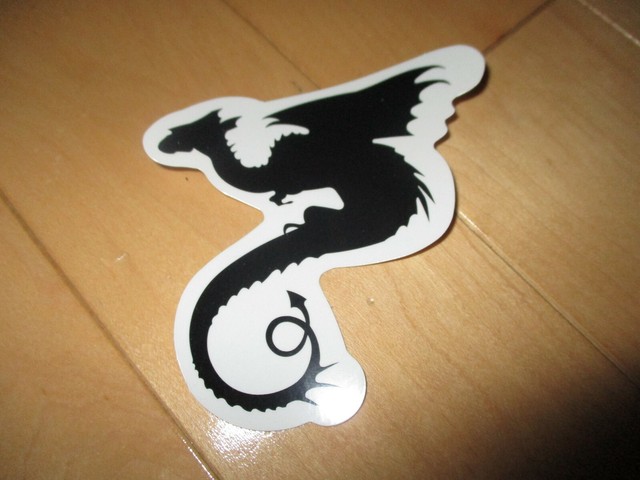 NEW HOLLAND BREWING Dragons Milk die cut Logo STICKER craft beer brewery NEW HOLLAND BREWING Dragons Milk die cut Logo STICKER craft beer brewery