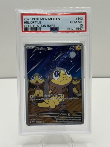 Helioptile graded PSA 10 for sale on eBay