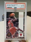 1993 SKYBOX PREMIUM BASKETBALL CARD # 45 MICHAEL JORDAN PSA 8 NM-MT CHICAGO