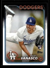 2024 Topps Update #US38 Ricky Vanasco RC Rookie G356