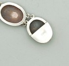 Bartoli & Russo Silver & Mother of Pearl Cameo Pendant, Bracelet & Earrings — photo 4