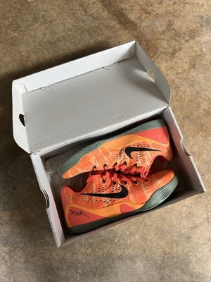 Nike Kobe 9 Bright Mango (Orange) 646701 880 Mens Size 9 With