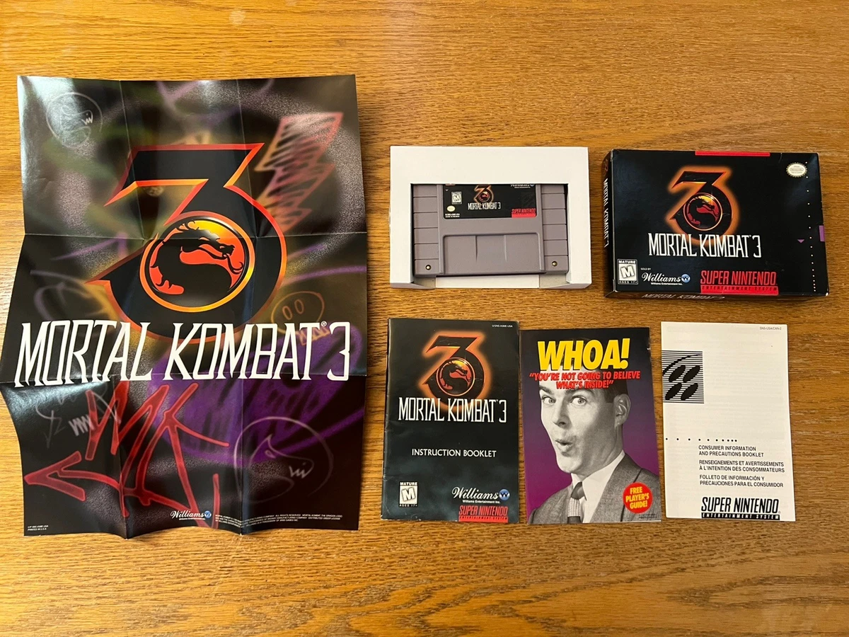 SFC★MORTAL KOMBAT 3 SNES 海外版 Amazon.com: Mortal Kombat 3 : Video Games
