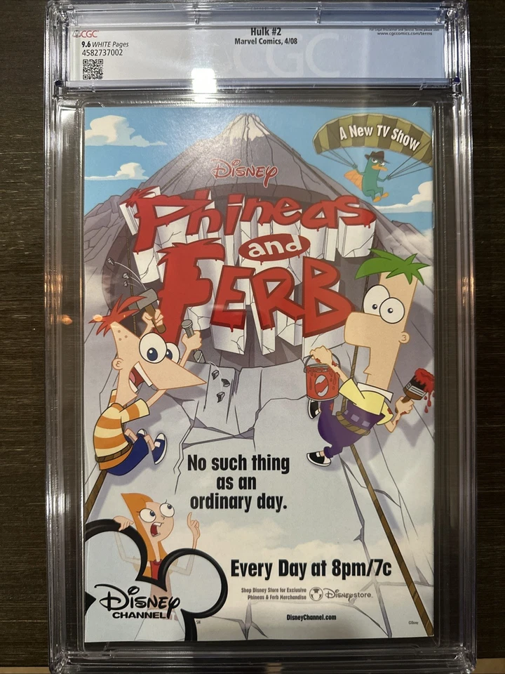 ✅Hulk #2 (2008) CGC 9.6 Second Red Hulk Appearance 2008 MARVEL 🔥 - Image 2 of 3