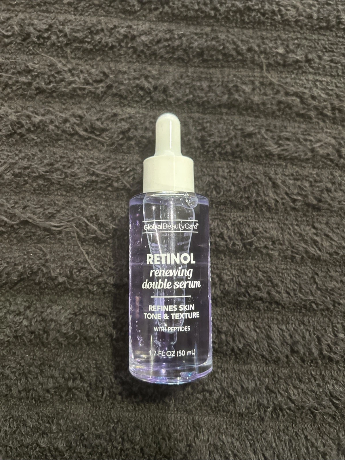 Global Beauty Care RETINOL Renewing Double Serum 1.7 fl oz (50mL) Refines Skin -
