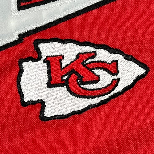 Kansas City Chiefs Baseball Jersey Mens XL Red Sewn Holmes #31 Football Vintage - Picture 7 of 10