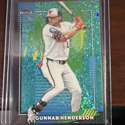 Topps Finest 2026 Gunnar Henderson Baltimore Orioles #61 Serial #184/199