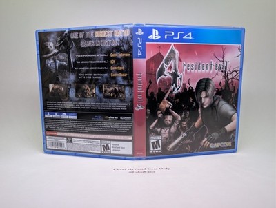Replacement Case -NO GAME- Resident Evil 4 HD Alt Cover - Physical PS4 Game Case