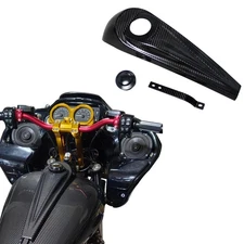 Carbon Fiber Dash Gas Tank Panel Cover For Harley Touring FLHT FLTRX FLHX FLHTK