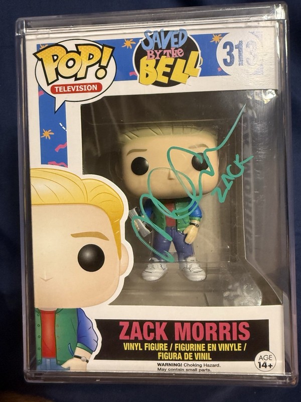 Mark-Paul Gosselaar Signed Saved By The Bell Funko Pop