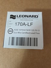 Leonard 170A-LF Thermostatic Mixing Valve 3/8  Compression