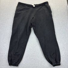 American Giant Jogger Pants Mens 2X-Large Black Made In USA Sweatpants Lounge