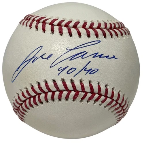 Jose Canseco Signed Autographed ROMLB Baseball w/ 40/40 JSA Witness COA
